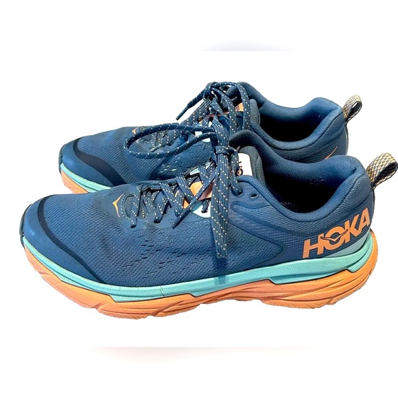 Hoka One One Shoes - Hoka One One W Challenger ATR 6  Size 8.5B Blue & Orange Excellent Condition